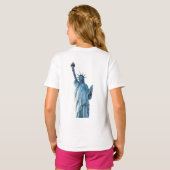 Standbeeld van de Vrijheid T-shirt (Achterkant volledig)