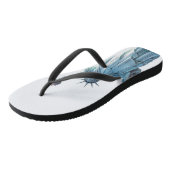 Standbeeld van de Vrijheid Teenslippers (Schuin)
