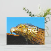 standbeeld van de zeearend (Staand voorkant)