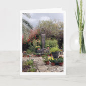 Standbeeld van Franciscus van Assisi in Capernaum Kaart (Voorkant)