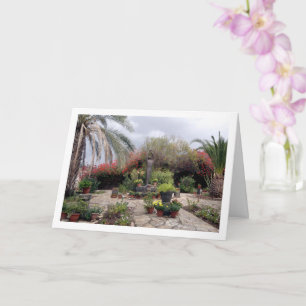 Standbeeld van Frans van Assisi in Kafarnaüm Kaart