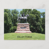 Standbeeld van generaal Anthony Wayne Briefkaart (Voorkant)