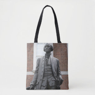 Standbeeld van George Washington Tote Bag