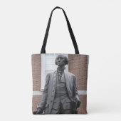 Standbeeld van George Washington Tote Bag (Achterkant)