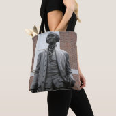 Standbeeld van George Washington Tote Bag (Dichtbij)