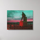 STANDBEELD VAN GLOUCESTER VIS SER OMWIKKELD CANVAS AFDRUK (Voorkant)