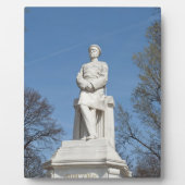 Standbeeld van Helmuth von Moltke in Berlijn Fotoplaat (Voorkant)