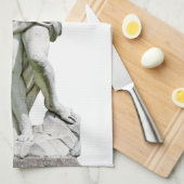 standbeeld van Hercules Theedoek (Quarter Fold)