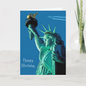 Standbeeld van het afbeelding van de Vrijheid voor Kaart (Voorkant)
