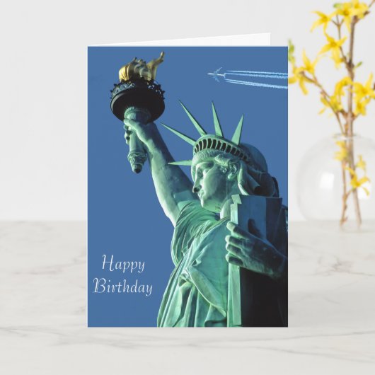 Standbeeld van het afbeelding van de Vrijheid voor Kaart (Gele Bloem)