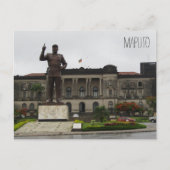standbeeld van het stadhuis in maputo briefkaart (Voorkant)