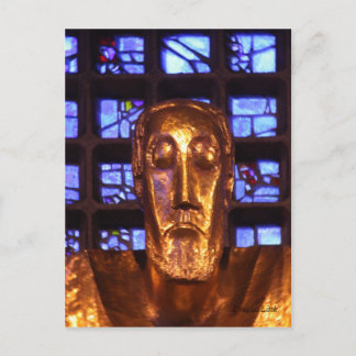 Standbeeld van Jezus, Kaiser Wilhelm Memorial Chur Briefkaart
