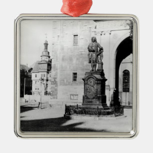 Standbeeld van Johann Sebastian Bach Metalen Ornament
