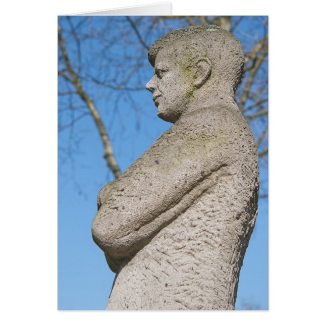 Standbeeld van John F. Kennedy in Bonn (Voorkant)