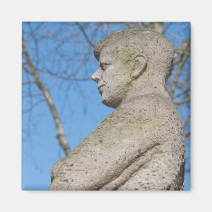 Standbeeld van John F. Kennedy in Bonn Magneet