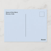 Standbeeld van José Martí in Havana Briefkaart (Achterkant)
