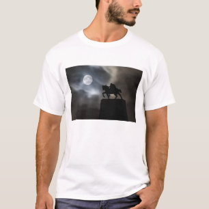 Standbeeld van Koning Kralja Tomislava in silhouet T-shirt