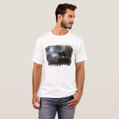 Standbeeld van Koning Kralja Tomislava in silhouet T-shirt (Voorkant volledig)