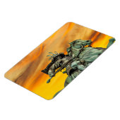 Standbeeld van Kusunoki Masashige, Japan Magneet (Linkerzijde)