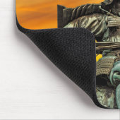 Standbeeld van Kusunoki Masashige, Japan Muismat (Hoek)