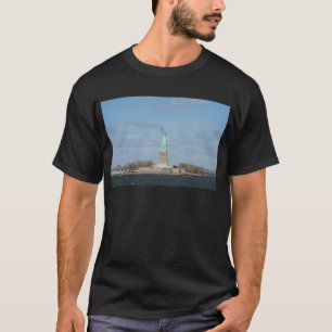 Standbeeld van Liberty Ellis Island T-shirt