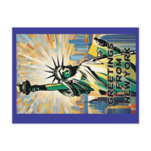 Standbeeld van Liberty Greeting