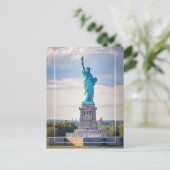 Standbeeld van Liberty Postcard Briefkaart (Staand voorkant)