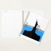 Standbeeld van Liberty Silhouette New York Silhoue Planner (Display)