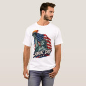 Standbeeld van Liberty T-shirt (Voorkant volledig)