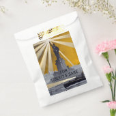 Standbeeld van Liberty Torch & US Navy Tweede Were Bedankzakje (Gezegeld)