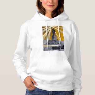 Standbeeld van Liberty Torch & US Navy Tweede Were Hoodie