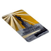 Standbeeld van Liberty Torch & US Navy Tweede Were Magneet (Rechterzijde)