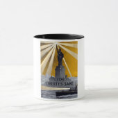 Standbeeld van Liberty Torch & US Navy Tweede Were Mok (Midden)