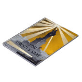 Standbeeld van Liberty Torch & US Navy Tweede Were Notitieboek (Linkerzijde)