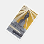 Standbeeld van Liberty Torch & US Navy Tweede Were Servet (Hoek)