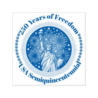 Standbeeld van Liberty USA Semiquincentennial 250  Zelfinktende Stempel