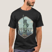 Standbeeld van Liberty Verzet T-shirt (Voorkant)