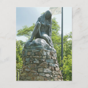 Standbeeld van Lorelei Briefkaart