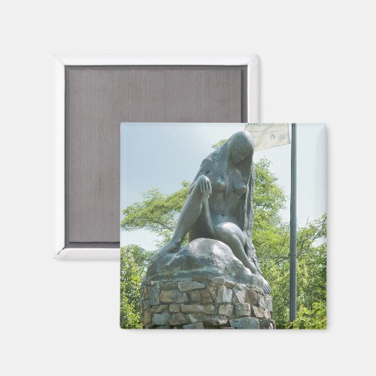 Standbeeld van Lorelei Magneet (Voorkant / Achterkant)