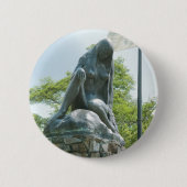 Standbeeld van Lorelei Ronde Button 5,7 Cm (Voorkant)