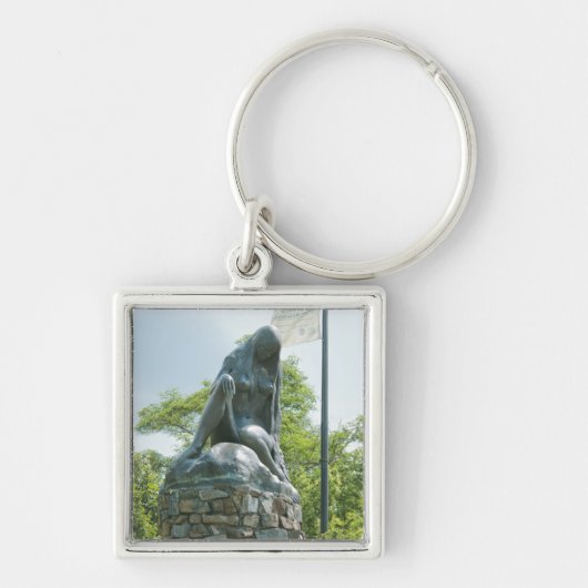 Standbeeld van Lorelei Sleutelhanger (Voorkant)