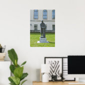 Standbeeld van Max Planck in Berlijn Poster (Thuiskantoor)