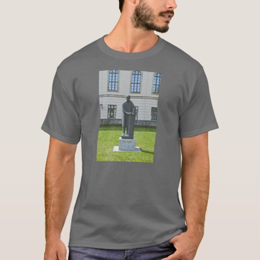 Standbeeld van Max Planck in Berlijn T-shirt (Voorkant)