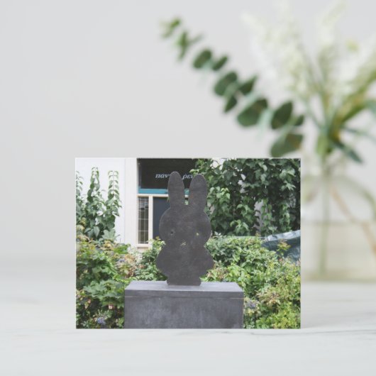 Standbeeld van Miffy Briefkaart (Staand voorkant)
