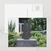 Standbeeld van Miffy Briefkaart (Voorkant / Achterkant)