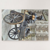 Standbeeld van Molly Malone, Dublin, Ierland Legpuzzel (Horizontaal)