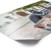 Standbeeld van Napoleon in Bratislava, Slowakije Foto Afdruk (Hoek)