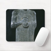 standbeeld van prins Gudea, c.2150 BC Muismat (Met muis)