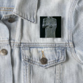 standbeeld van prins Gudea, c.2150 BC Vierkante Button 5,1 Cm (In situ)