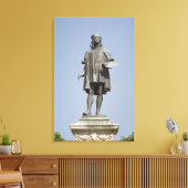 Standbeeld van Rafaël Sanzio van Urbino, 1897 Canvas Afdruk (Insitu (Woonkamer))